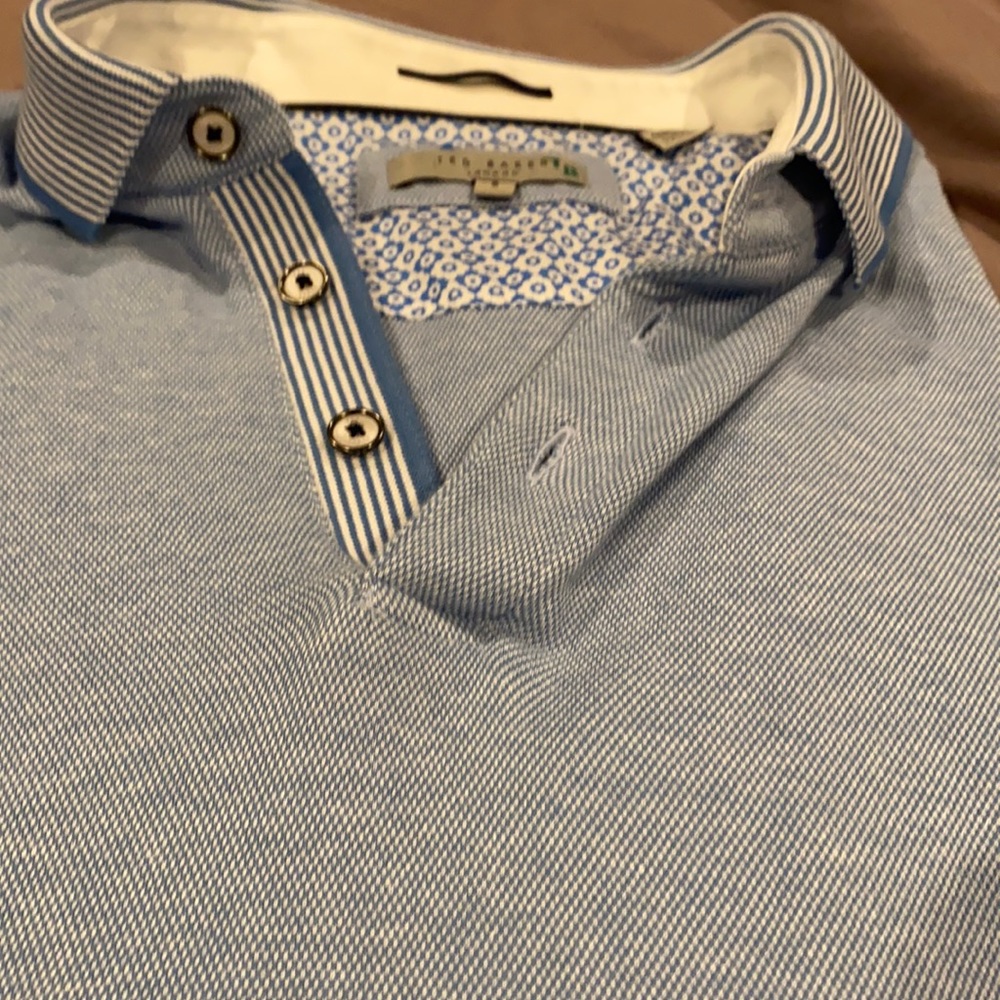 Mint condition Ted Baker baby blue polo 🔥🔥🔥